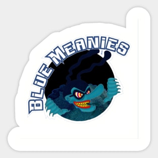 Blue Meanies Sticker